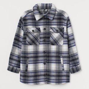 Oversized Shirt Jacket